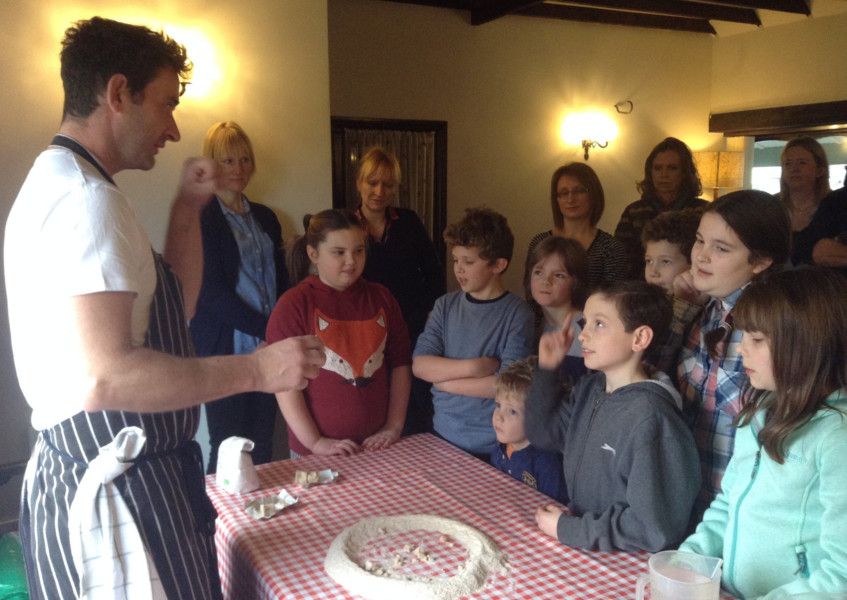 Children Have Fun Baking Bread At Wymondham Mill   Legacy Oak 91276499 